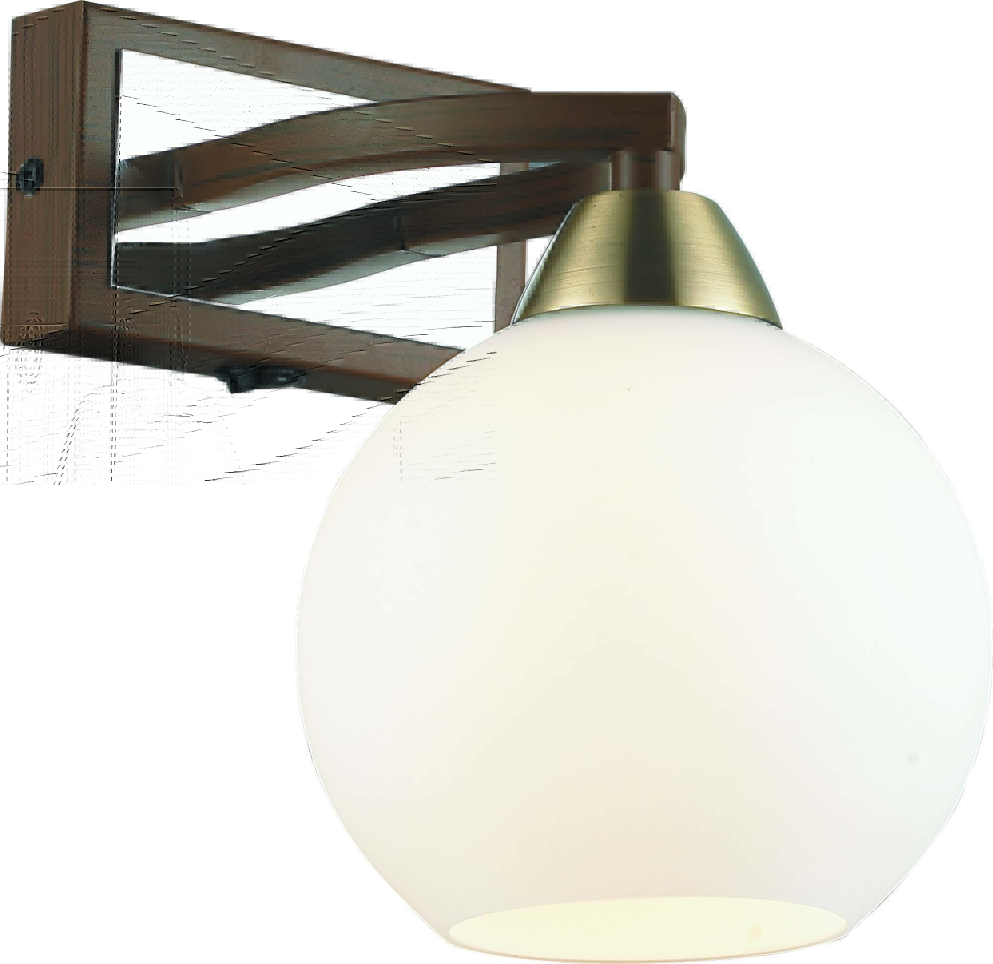 

Бра Altalusse INL-9268W-01 Antique brass & Walnut E27 1х40Вт