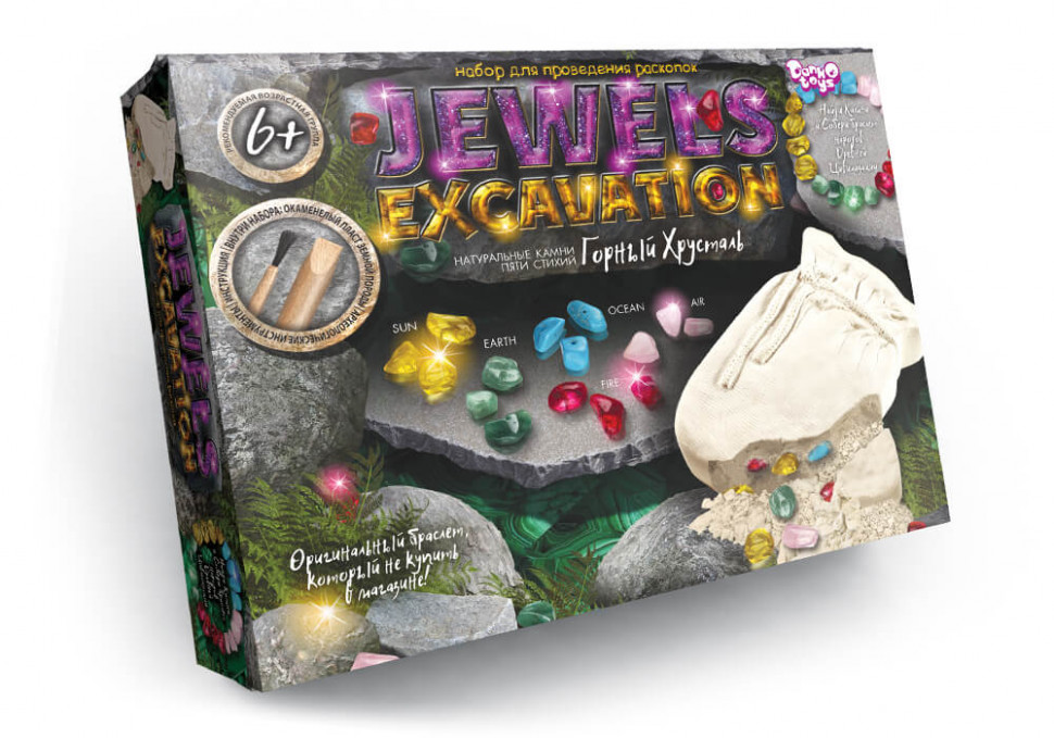 

Набор для проведения раскопок 7571DT "Jewels Excavation" Камни