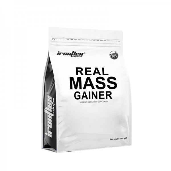 

Гейнер для набора массы Iron Flex Real Mass Gainer 1000 грамм Орео