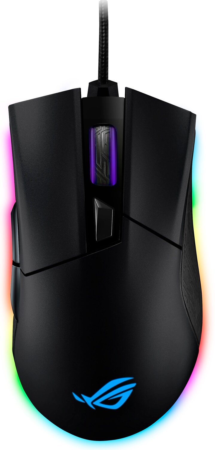 

Мышь ASUS ROG Gladius II Origin USB Black (90MP00U1-B0UC00)