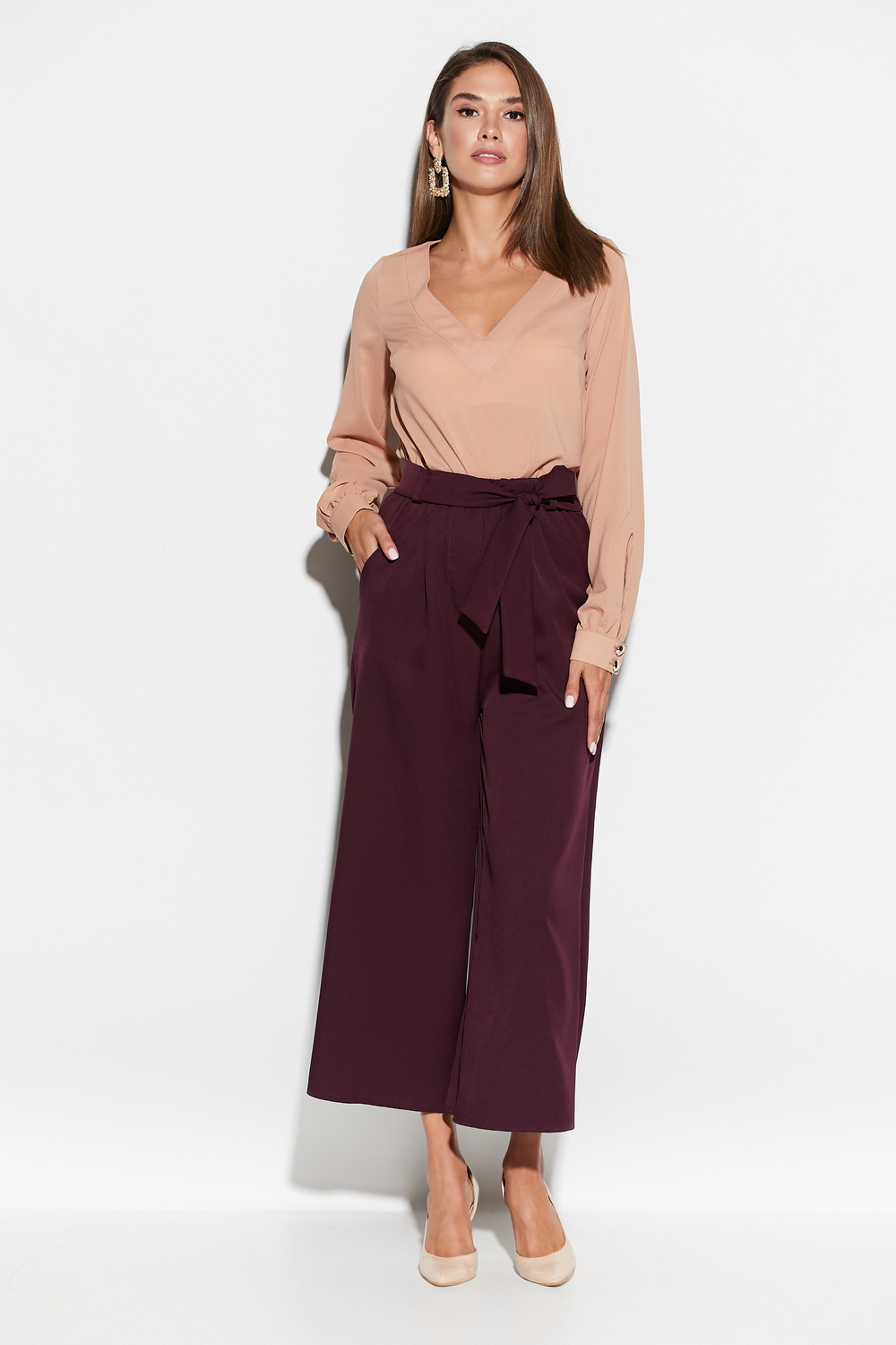 

Брюки Karree P1641M5173 M-L Бургунди