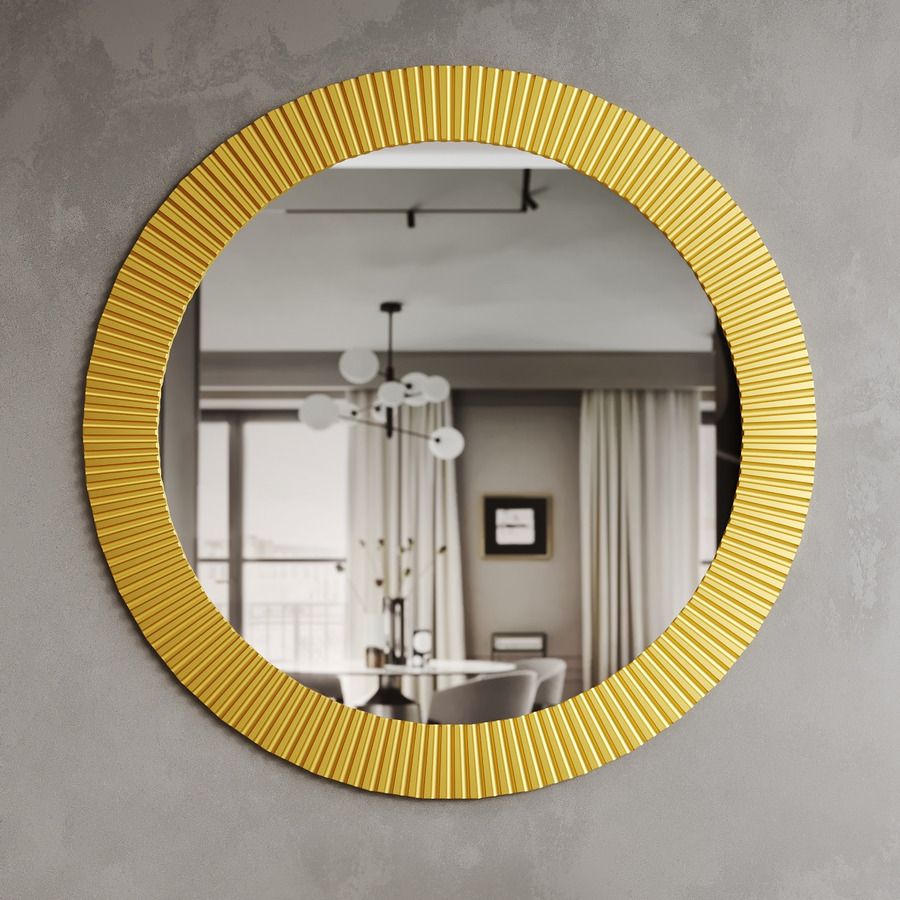 

Настенное зеркало Fenster Виано-915 Золото