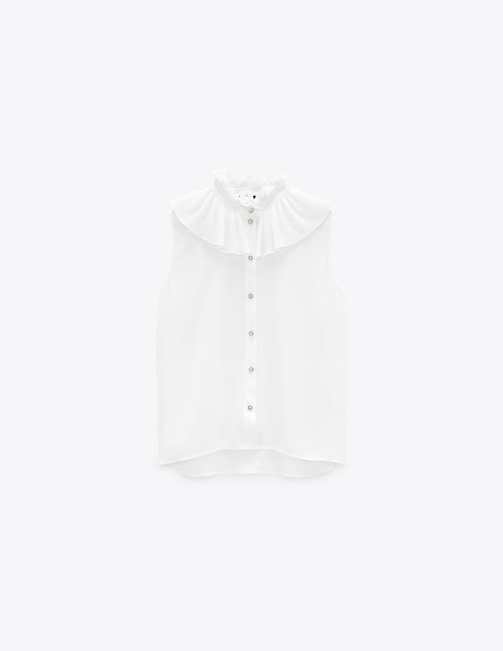 

Блуза Zara Ж1068685 (1971/164/250) цвет белый XS