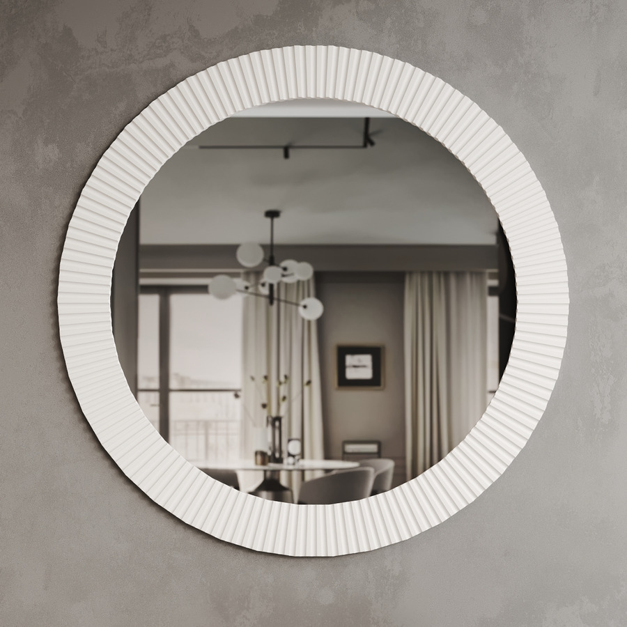 

Настенное зеркало Fenster Виано-915 Белое