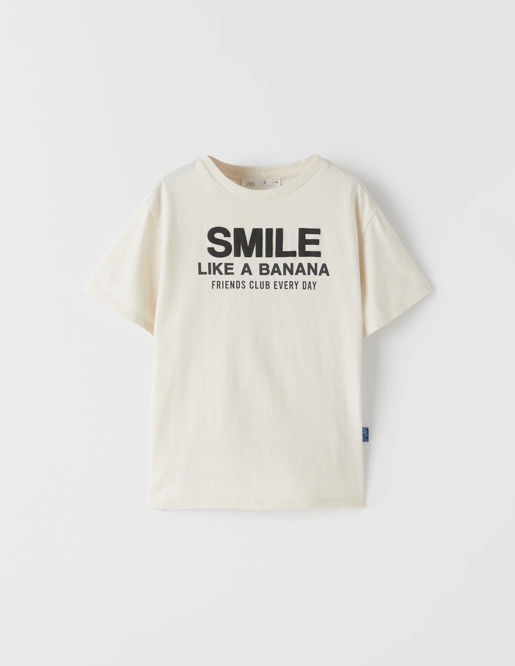 

Футболка Zara ДМ003870 (5431/776/712) цвет бежевый 134