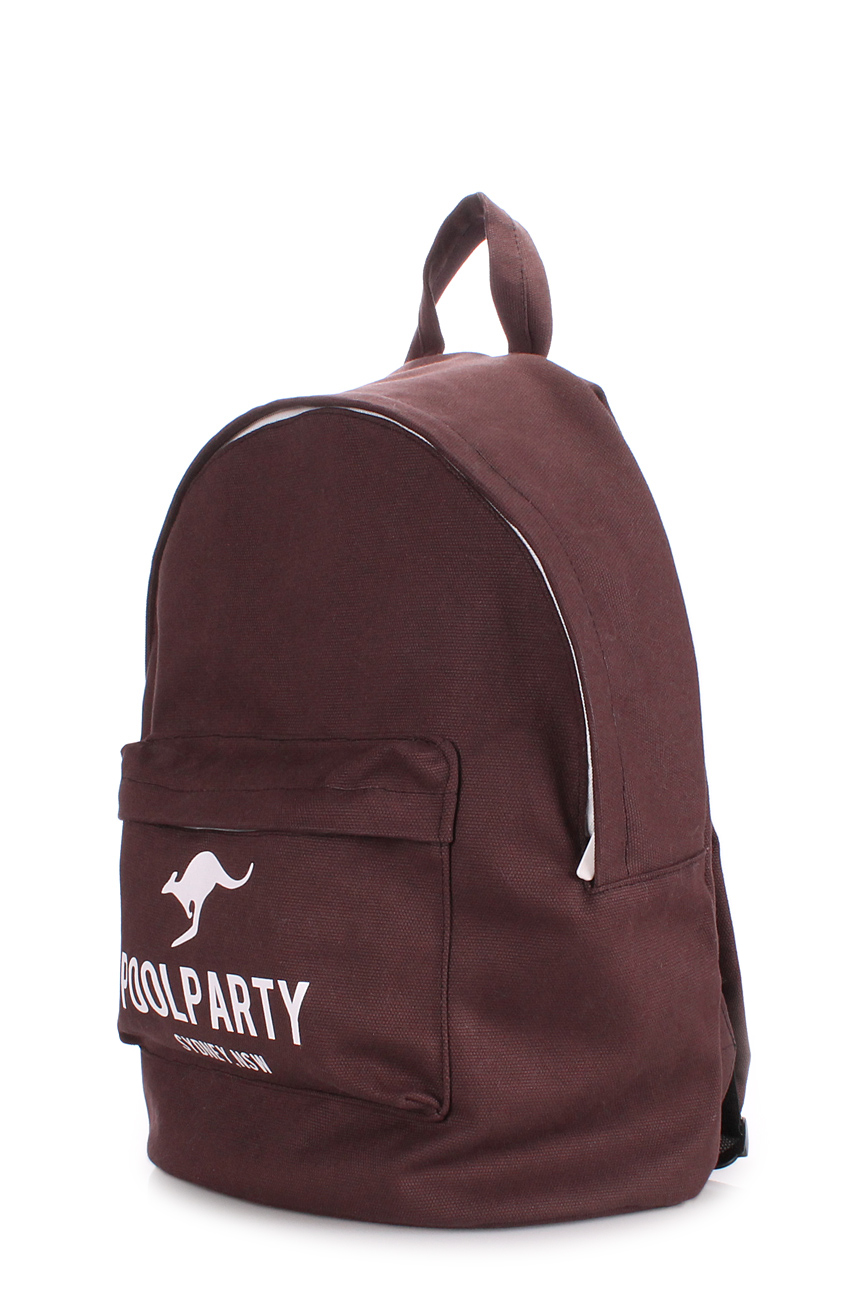 

Рюкзак женский кожаный Poolparty Molodeghnui Brown (P-1429)
