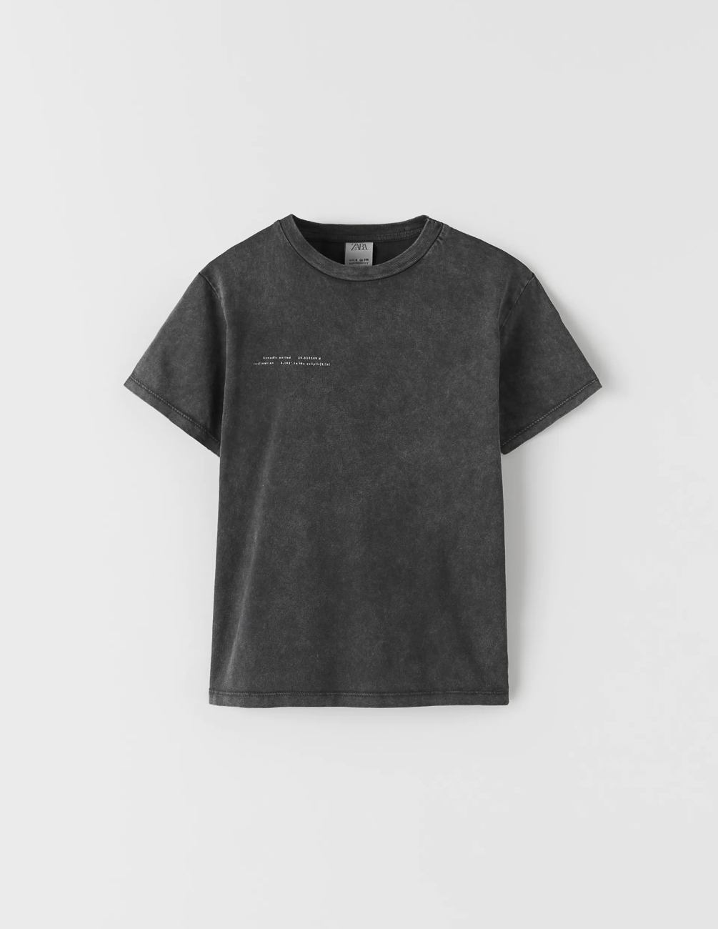 

Футболка Zara ДМ003914 (1405/760/807) цвет серый 116