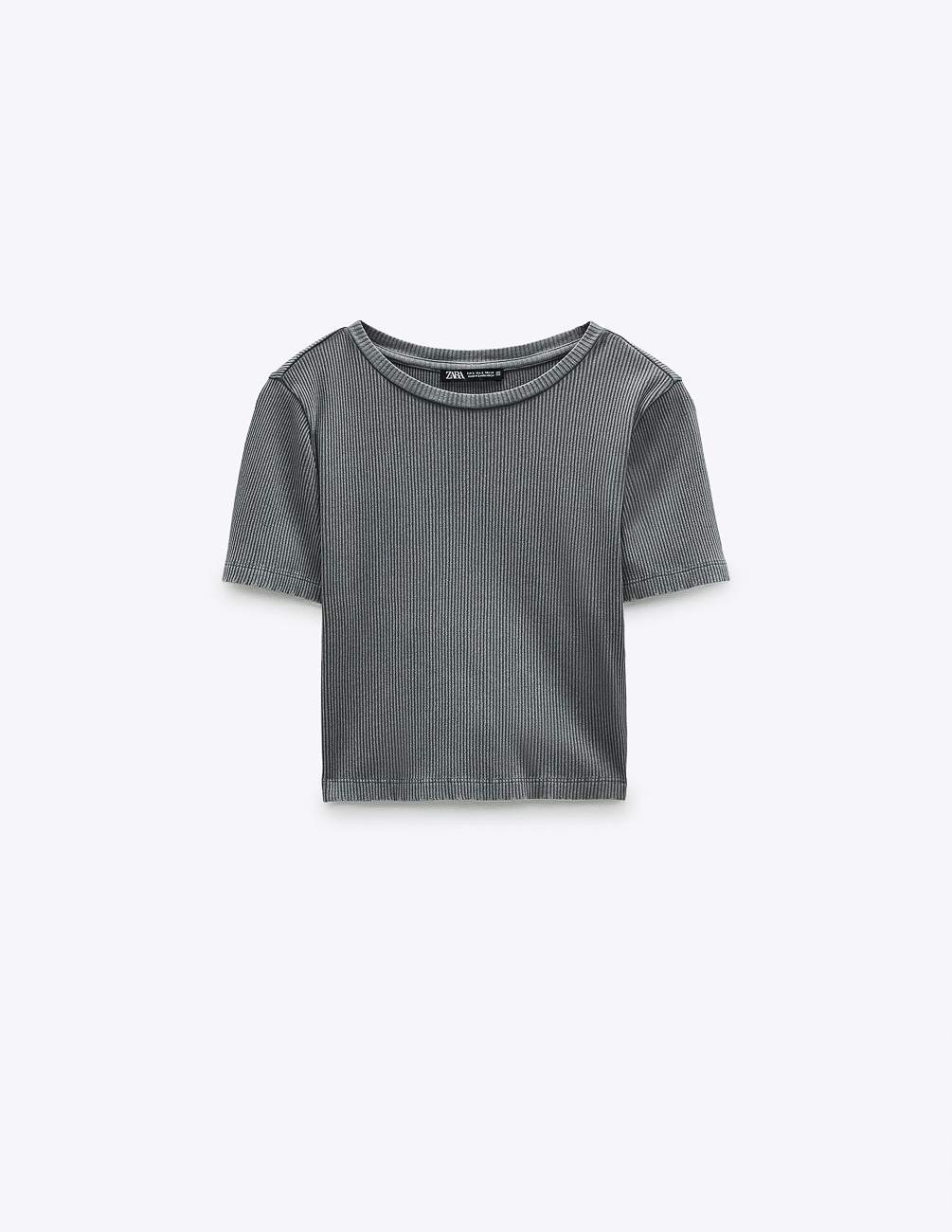 

Футболка Zara Ж1068848 (4424/626/811) цвет серый L