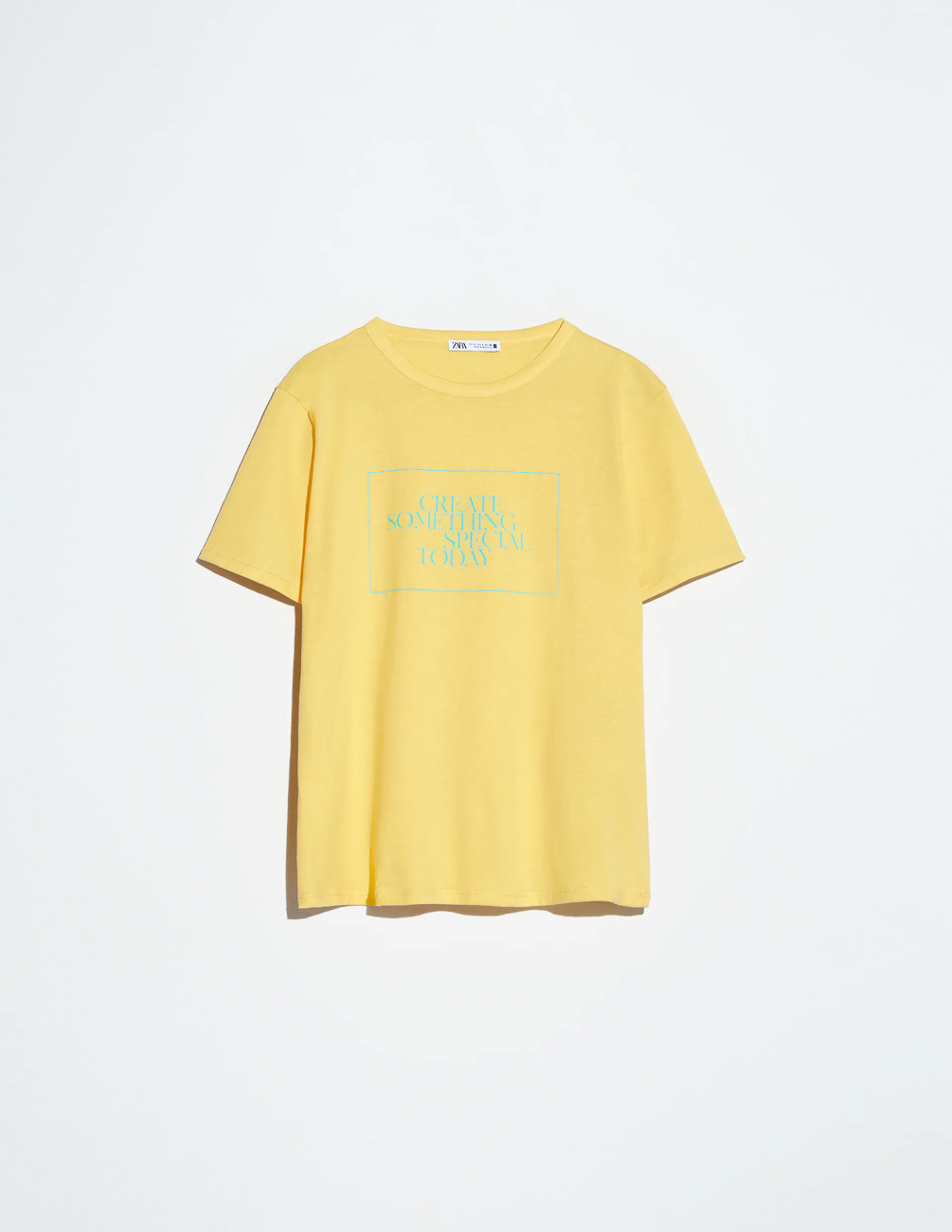 

Футболка Zara Ж1071107 (0264/180/300) цвет желтый, Футболка Zara Ж1071107 (0264/180/300) цвет желтый L