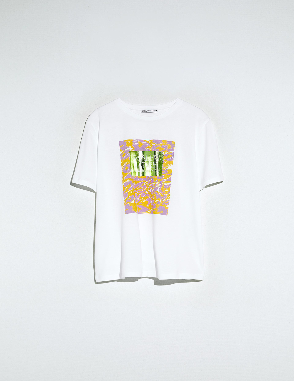 

Футболка Zara Ж1071064 (0264/181/021) цвет белый M