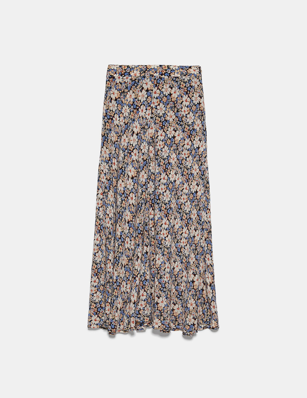 

Юбка Zara Ж1069198 (7563/067/400) цвет разноцветный XS