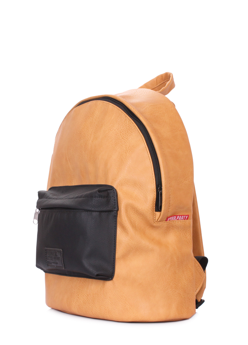 

Рюкзак женский Poolparty Backpack Orange/Black (P-1440)
