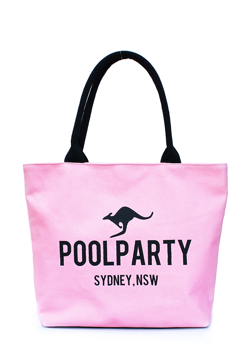 

Сумка женская коттоновая Poolparty Superbag 2 (P-1632)