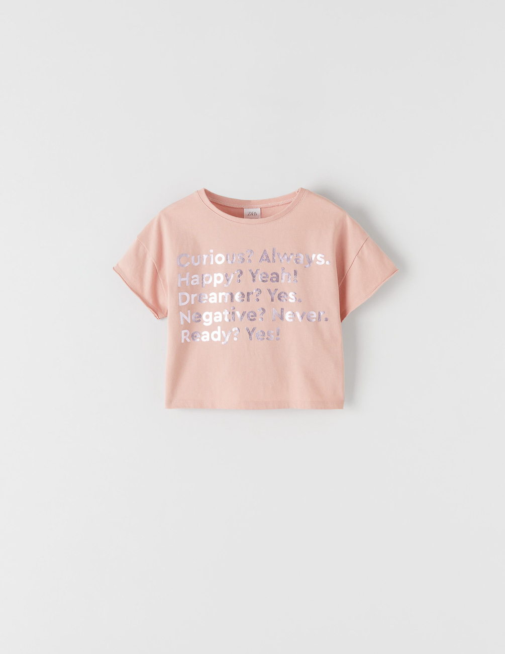 

Футболка Zara ДД005118 (5643/702/620) цвет розовый 116