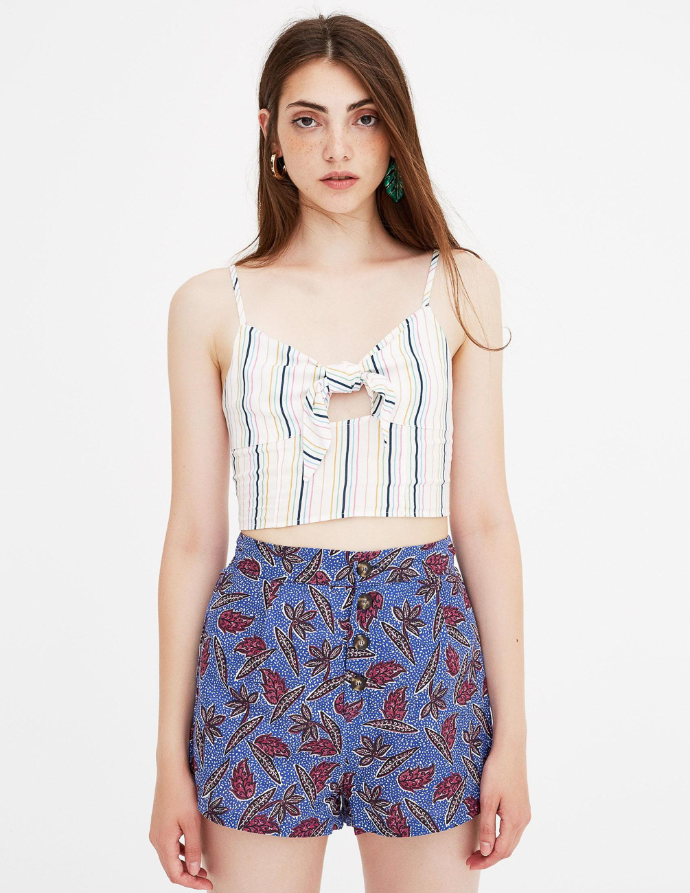 

Топ PULL & BEAR Ж1066798 (9471/338/805) цвет белый S