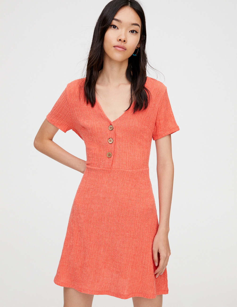 

Платье PULL & BEAR Ж1066825 (9390/344/679) цвет оранжевый L