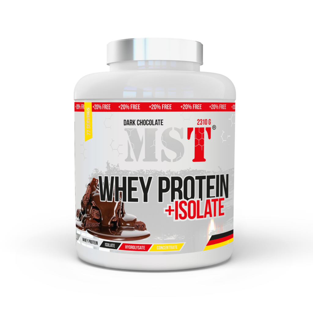 

Сывороточный протеин изолят MST Whey Protein + Isolate 2310 грамм Черный Шоколад