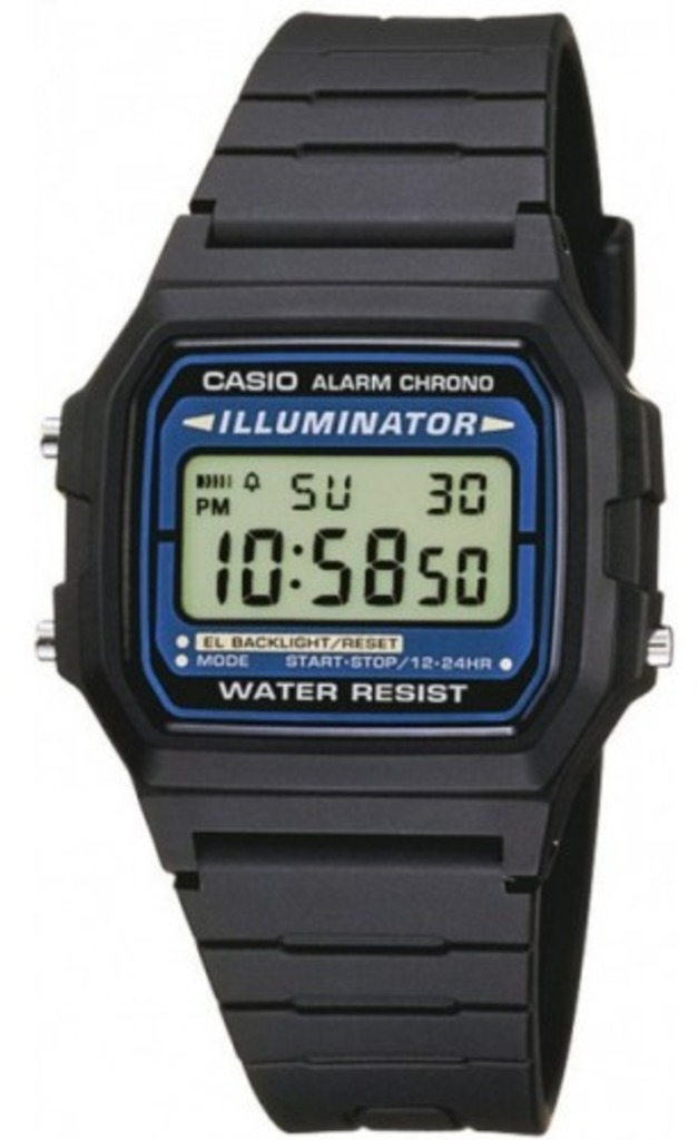 

Часы CASIO F-105W-1AWYEF
