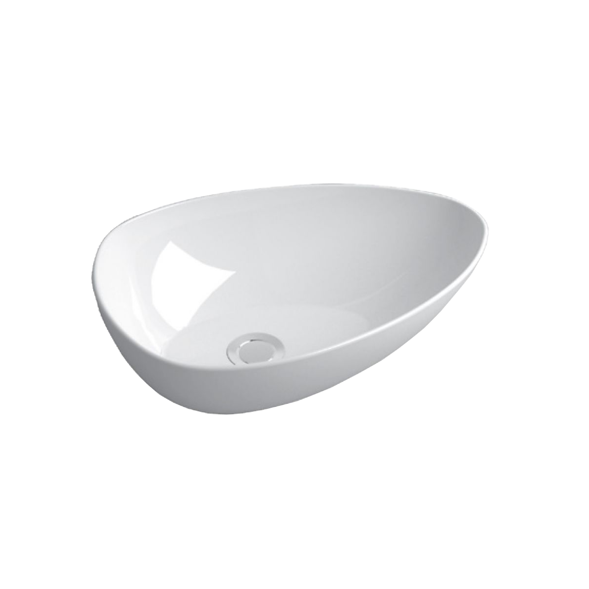 

1514136 OVALE раковина тонкостенная