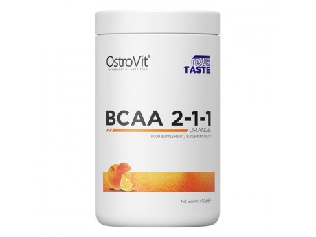 

Аминокислоты Ostrovit BCAA 2-1-1 400г Вкус Апельсин