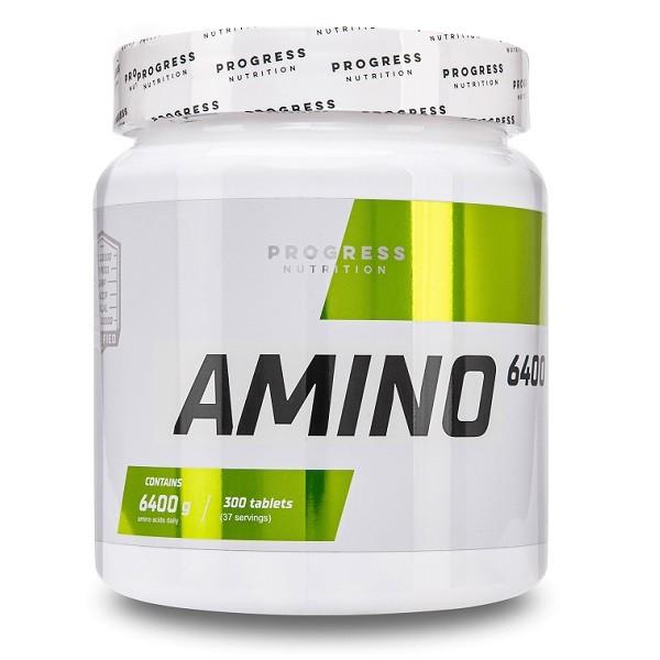 

Аминокислоты Progress Nutrition Комплексные Amino 6400 300 таблеток