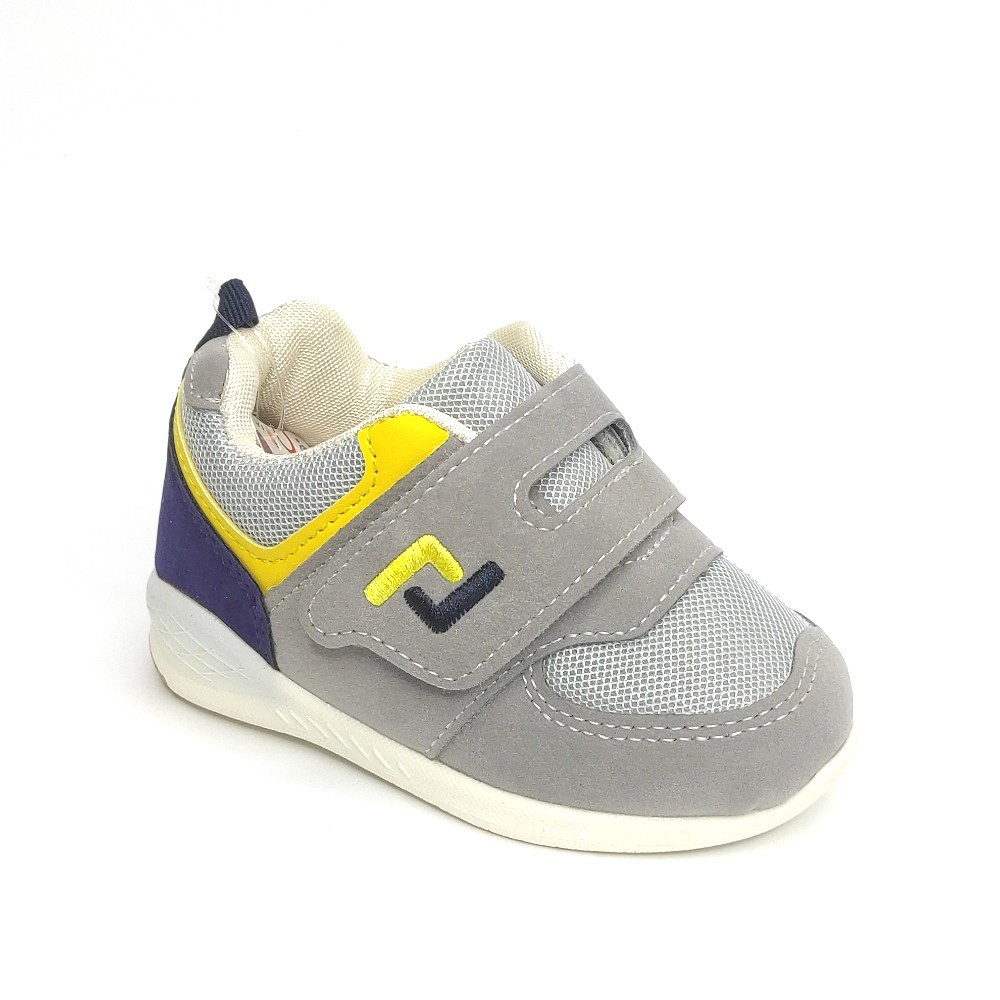 

Кроссовки для мальчиков Jong.Golf серые с желтым 20р. (13,0 см.)