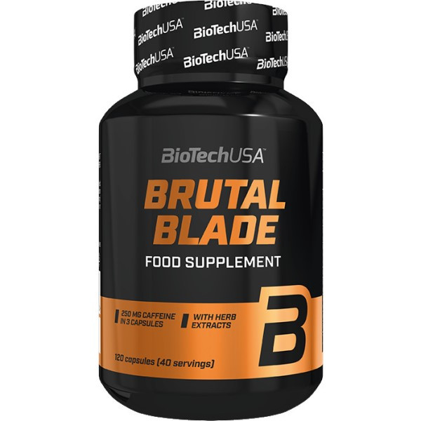 

Жиросжигатель BioTech USA Brutal Blade 120 капсул