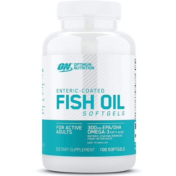 

Жирные кислоты Optimum Nutrition Enteric Coated Fish Oil 100 капсул