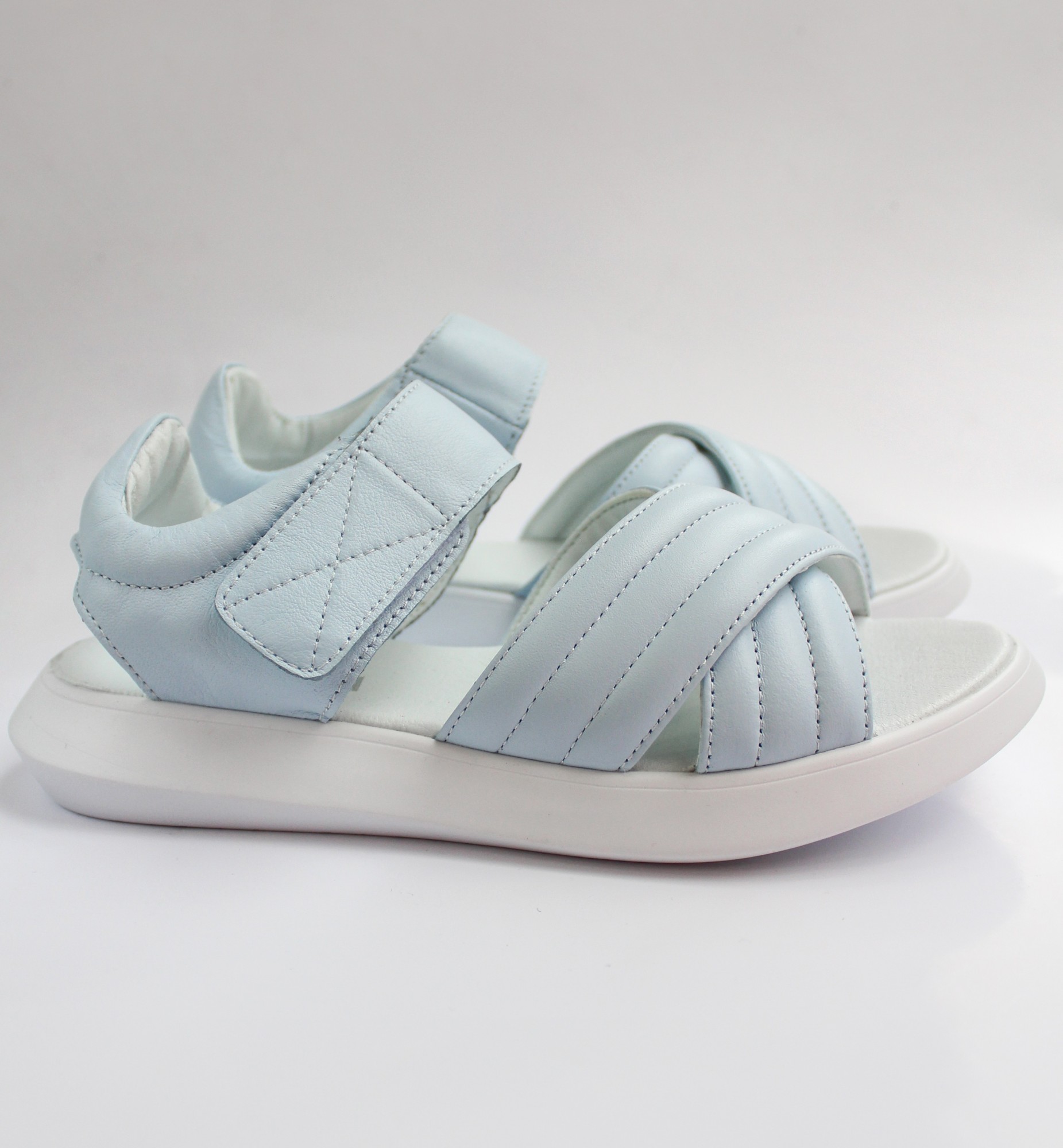 

Женские голубые босоножки TEONA 28681 37