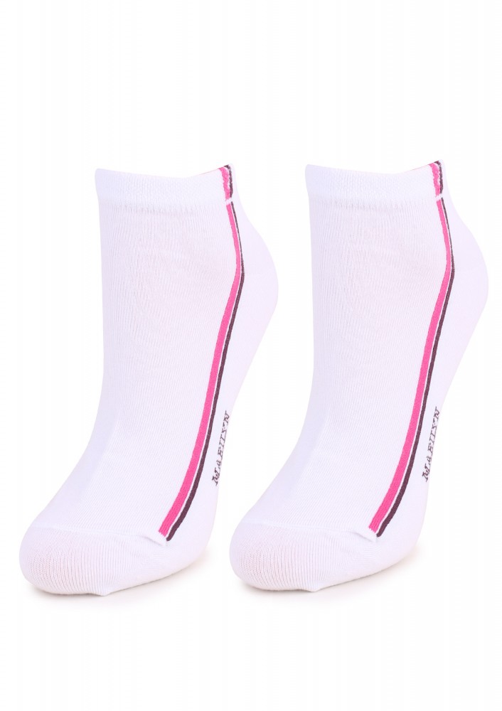 

Шкарпетки, слідочки Marilyn 52 36/40 white/rosy/bordo