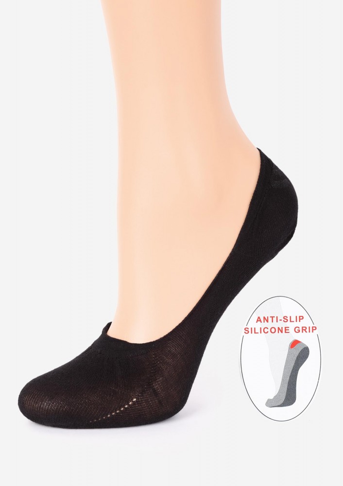 

Шкарпетки, слідочки Marilyn Stopki cotton anti-slip 36/40 black