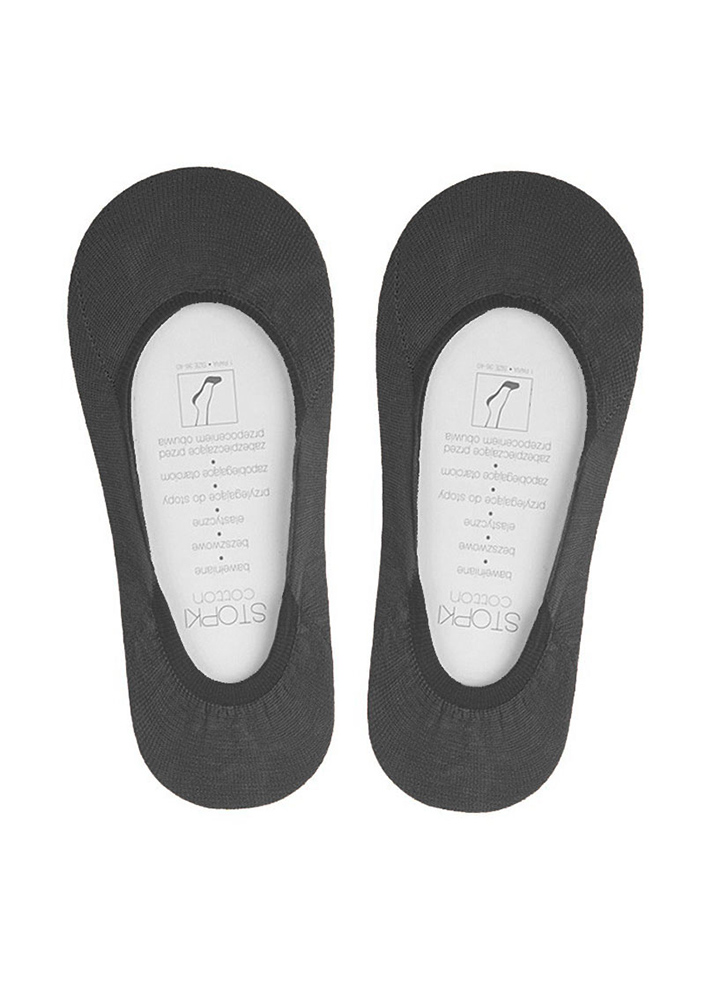 

Шкарпетки, слідочки Marilyn Stopki cotton 36/40 nero