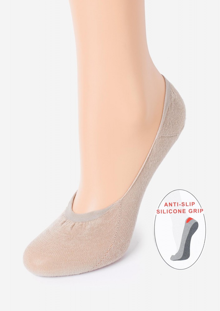 

Шкарпетки, слідочки Marilyn Stopki cotton anti-slip 36/40 visone