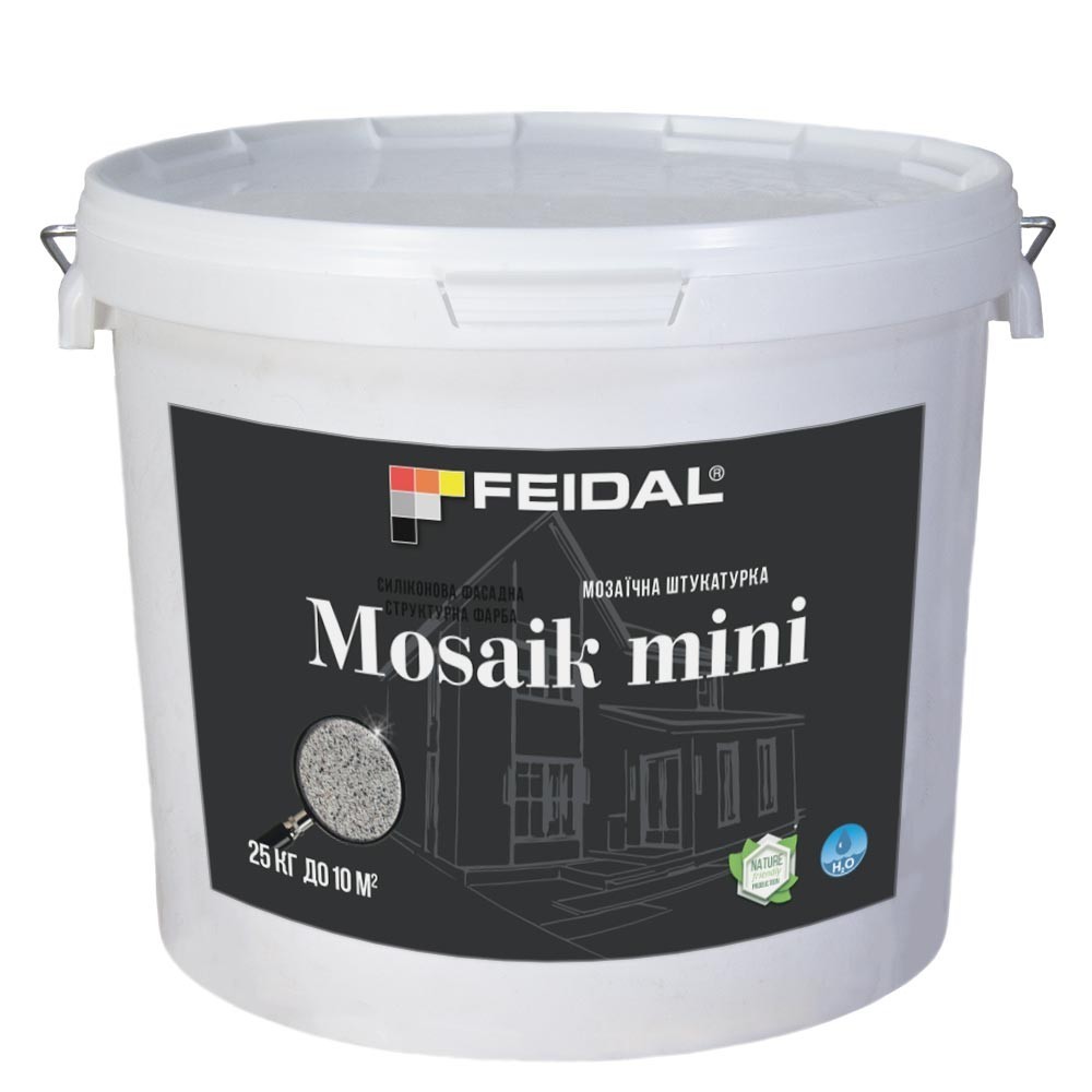 

Мозаичная штукатурка 25 кг FEIDAL Mosaik mini А12
