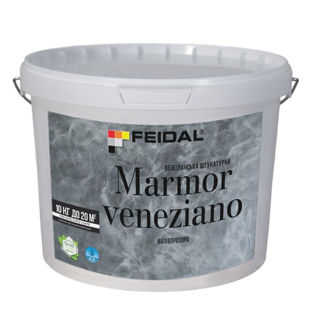 

Венецианская штукатурка 10кг FEIDAL Marmor Veneziano