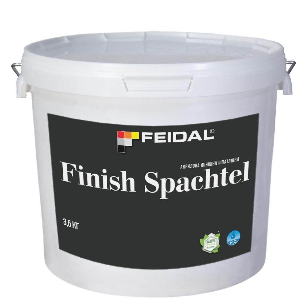 

Акриловая финишная шпаклевка 3,5кг FEIDAL Finish Spachtel