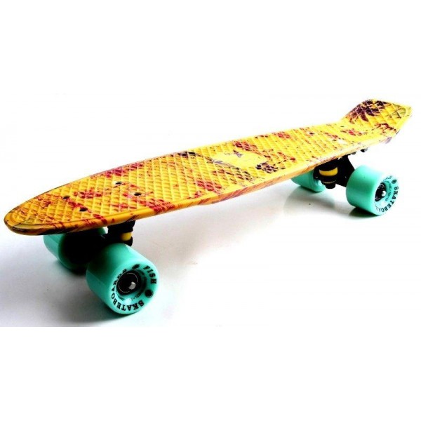 

Пенни борд Penny Board Original Fish Palm 2 матовые колеса PFO05