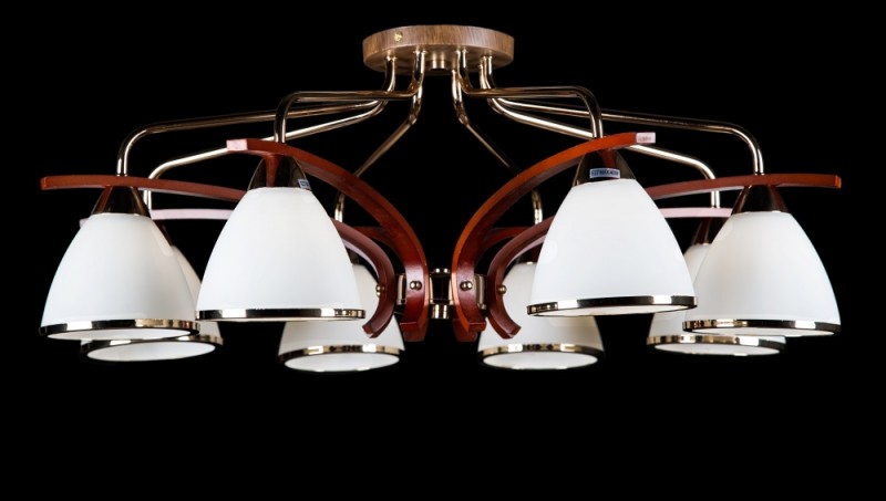 

Люстра с плафонами Ray L11164/8 (FGD+SWD) (AN002054)