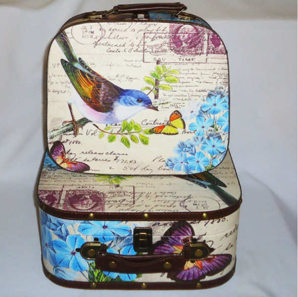 

Чемодан Present набор из 2-х — Птица SH31193-079