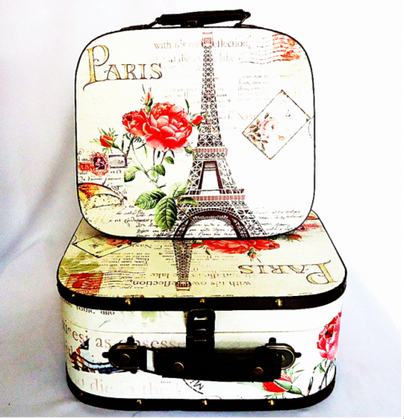 

Чемодан Present набор из 2-х — Париж SH31193-447