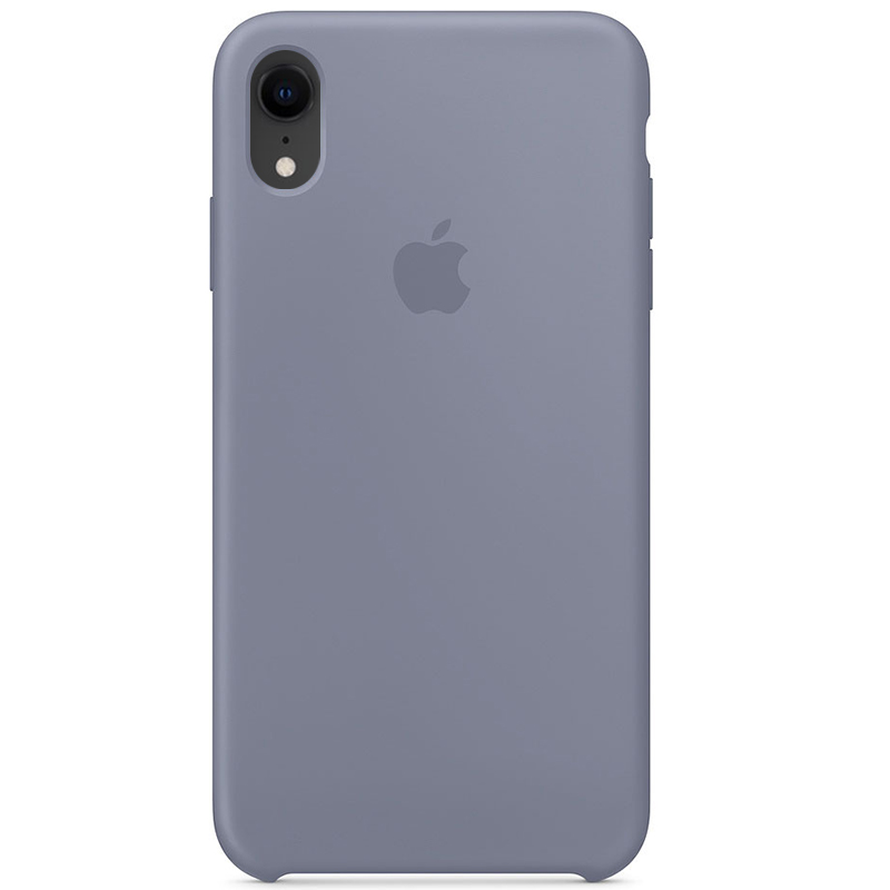 

Чехол Silicone case (AAA) для Apple iPhone XR (6.1") Серый / Lavender Gray