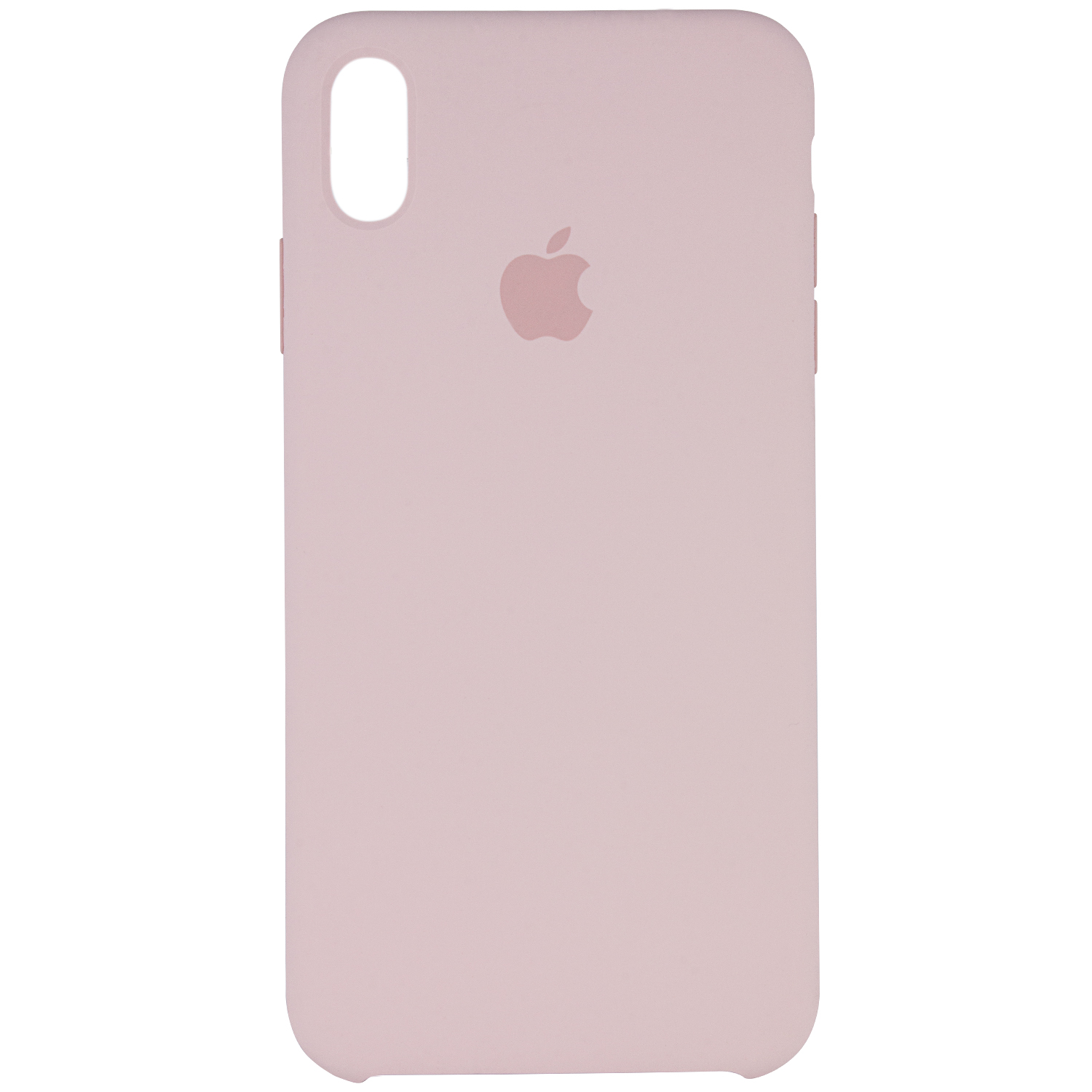 

Чехол Silicone case (AAA) для Apple iPhone XS Max (6.5") Розовый / Pink Sand