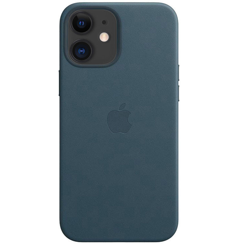 

Кожаный чехол Leather Case (AAA) для Apple iPhone 11 (6.1") Blue