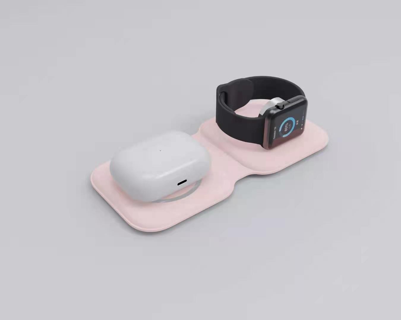 

Беспроводная зарядка MagSafe DUO (PINK)