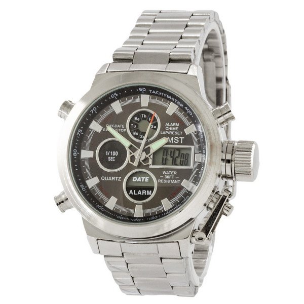 

Часы AMST Metall Silver-Black