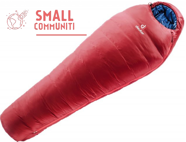 

Спальник Deuter Orbit -5 5316 canberry-steel левый (3701618 5316 1)