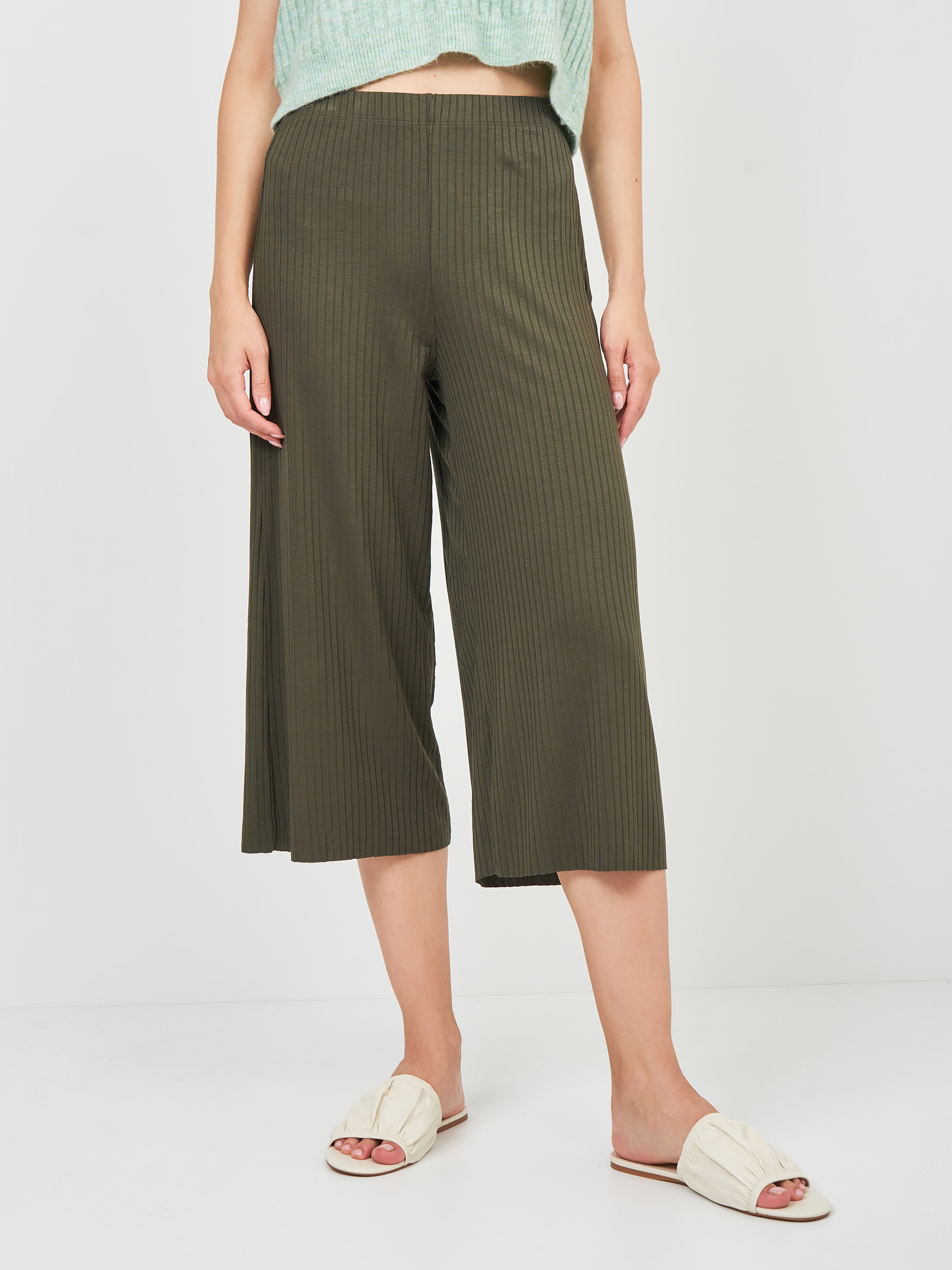 

Брюки Pull & Bear 9683/329/505  Зеленые, Брюки Pull & Bear 9683/329/505 L Зеленые