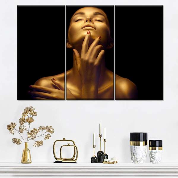 

Модульная картина из трех частей Познание себя 78x48 см