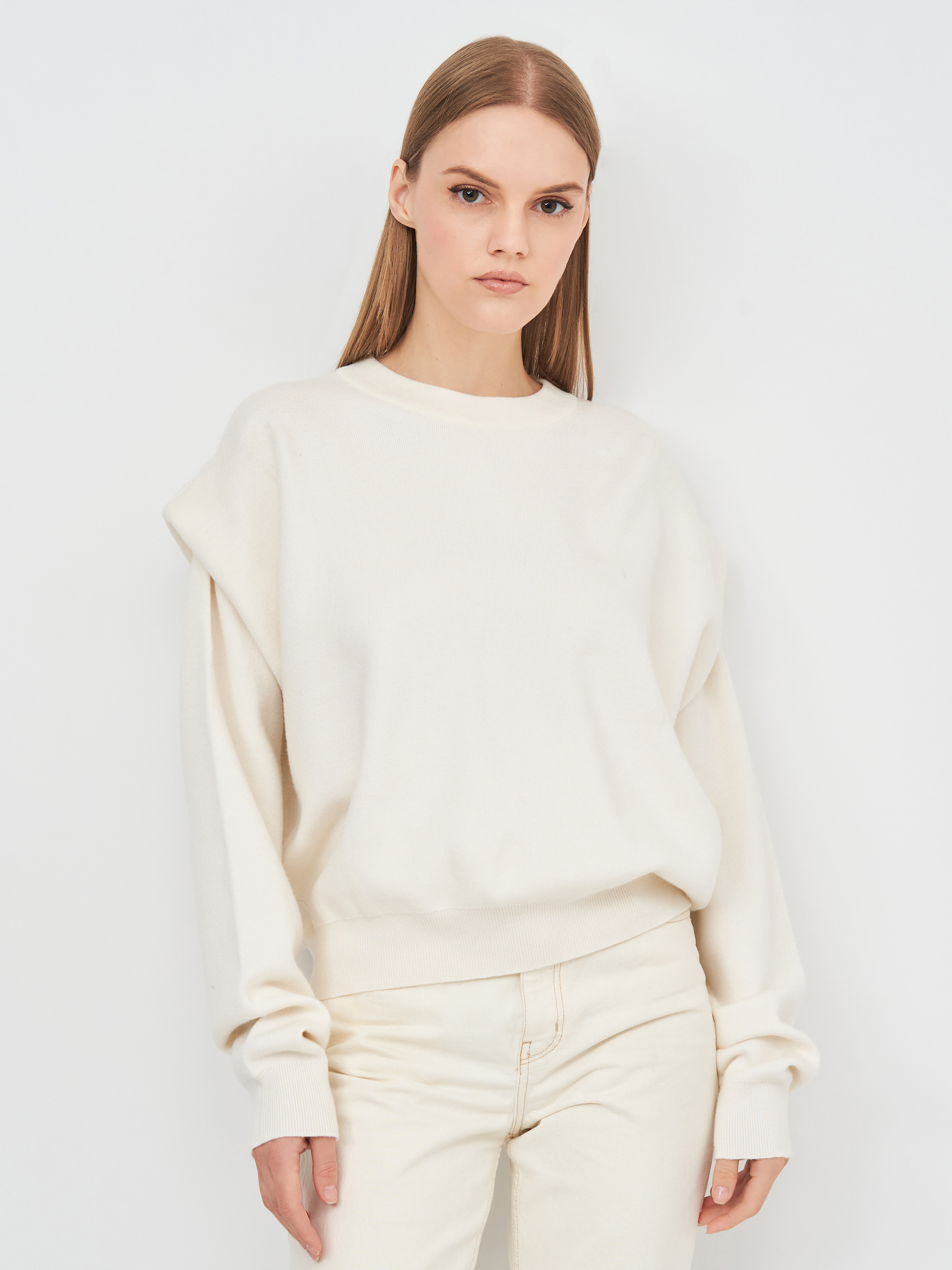 

Свитшот Bershka 9613/693/712 M Молочный