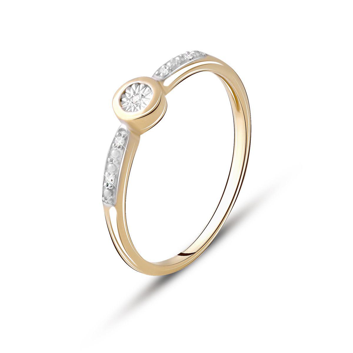

Серебряное кольцо SilverAlex с натуральными бриллиантом 0.05ct 19 размер